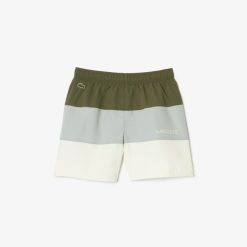 Vetements Garcon | LACOSTE Short De Bain Color-Block