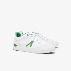 Chaussures | LACOSTE Sneakers L004 Enfant Lacoste En Textile