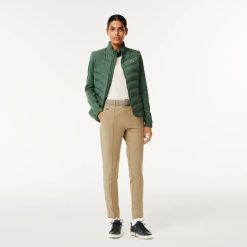 Vetements De Sport | LACOSTE Pantalon Femme Golf Lacoste Sport En Taffetas Extensible Ultra-Dry