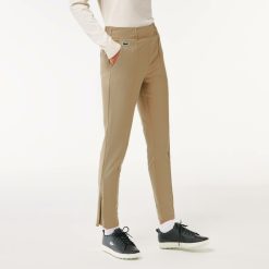 Vetements De Sport | LACOSTE Pantalon Femme Golf Lacoste Sport En Taffetas Extensible Ultra-Dry