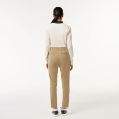 Vetements De Sport | LACOSTE Pantalon Femme Golf Lacoste Sport En Taffetas Extensible Ultra-Dry