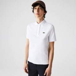 Polos | LACOSTE Polo Lacoste Regular Fit En Coton Biologique Raye