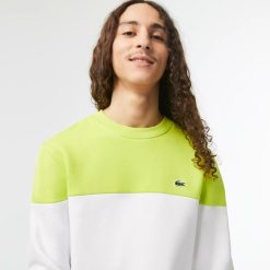 Sweatshirts | LACOSTE Sweatshirt Homme Lacoste Classic Fit Color-Block Avec Marquage