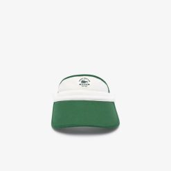 Chapeaux & Casquettes | LACOSTE Visiere Golf En Petit Pique De Coton