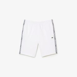 Pantalons & Shorts | LACOSTE Short Jogger Homme Lacoste En Molleton De Coton