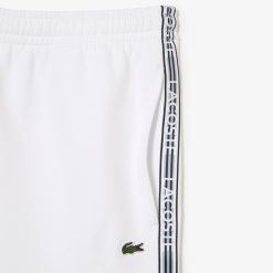 Pantalons & Shorts | LACOSTE Short Jogger Homme Lacoste En Molleton De Coton