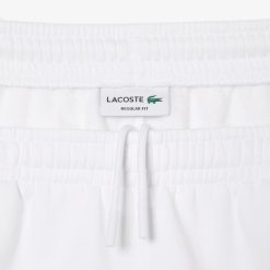 Pantalons & Shorts | LACOSTE Short Jogger Homme Lacoste En Molleton De Coton