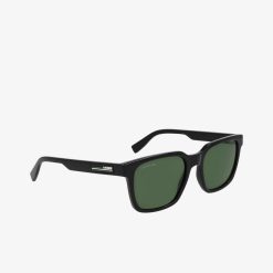 Lunettes De Soleil | LACOSTE Lunettes De Soleil Rubbery Stripes Rectangulaires