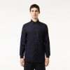 Chemises | LACOSTE Chemise Regular Fit Unie En Coton Premium