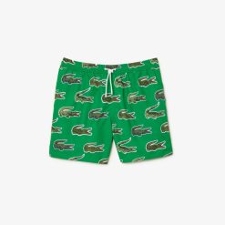 Maillots De Bain | LACOSTE Maillot De Bain Imprime Crocodile