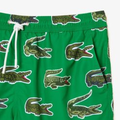 Maillots De Bain | LACOSTE Maillot De Bain Imprime Crocodile