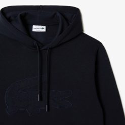 Sweatshirts | LACOSTE Sweatshirt A Capuche Jogger Avec Crocodile Matelasse