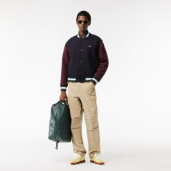 Manteaux & Vestes | LACOSTE Blouson Teddy Color-Block Avec Interieur Matelasse