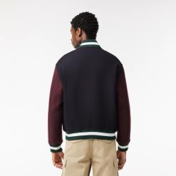 Manteaux & Vestes | LACOSTE Blouson Teddy Color-Block Avec Interieur Matelasse