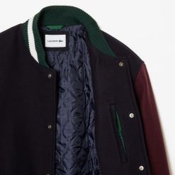 Manteaux & Vestes | LACOSTE Blouson Teddy Color-Block Avec Interieur Matelasse