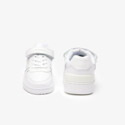 Sneakers | LACOSTE Sneakers T-Clip Velcro Femme En Cuir