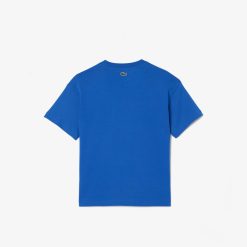 Vetements Fille | LACOSTE T-Shirt Avec Imprime Graphique En Coton