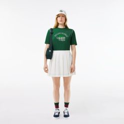 Vetements De Sport | LACOSTE T-Shirt En Coton Edition Roland Garros