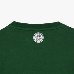 Vetements De Sport | LACOSTE T-Shirt En Coton Edition Roland Garros