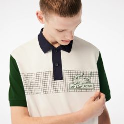 Polos | LACOSTE Polo Homme Lacoste Loose Fit En Coton Biologique