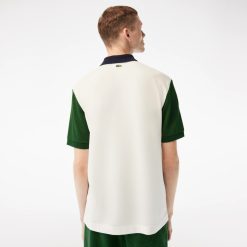 Polos | LACOSTE Polo Homme Lacoste Loose Fit En Coton Biologique