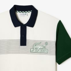 Polos | LACOSTE Polo Homme Lacoste Loose Fit En Coton Biologique