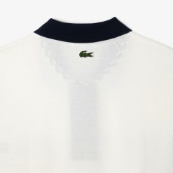 Polos | LACOSTE Polo Homme Lacoste Loose Fit En Coton Biologique