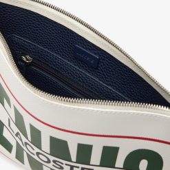 Portefeuilles & Petite Maroquinerie | LACOSTE Pochette Anna Avec Imprime Tennis En Toile Enduite