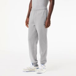 Pantalons & Shorts | LACOSTE Pantalon De Survetement Jogger Homme Lacoste En Molleton Gratte