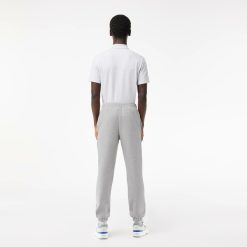 Pantalons & Shorts | LACOSTE Pantalon De Survetement Jogger Homme Lacoste En Molleton Gratte