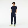 Pantalons & Shorts | LACOSTE Pantalon De Survetement Jogger Homme Lacoste Avec Bandes Siglees