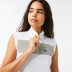 Vetements De Sport | LACOSTE Polo Tennis Contraste En Pique Indemaillable Ultra-Dry