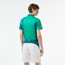 Vetements De Sport | LACOSTE Short Homme Lacoste Sport X Novak Djokovic Color-Block