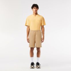 Pantalons & Shorts | LACOSTE Bermuda Elastique Relaxed Fit Effet Delave