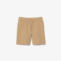 Pantalons & Shorts | LACOSTE Bermuda Elastique Relaxed Fit Effet Delave