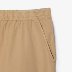 Pantalons & Shorts | LACOSTE Bermuda Elastique Relaxed Fit Effet Delave