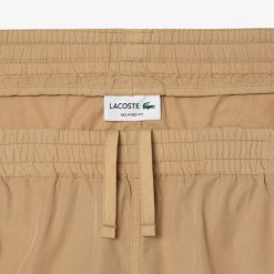 Pantalons & Shorts | LACOSTE Bermuda Elastique Relaxed Fit Effet Delave