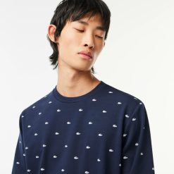 Sous-Vetements & Vetements D'Interieur | LACOSTE Sweatshirt D'Interieur Avec Imprime Contraste