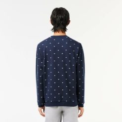 Sous-Vetements & Vetements D'Interieur | LACOSTE Sweatshirt D'Interieur Avec Imprime Contraste