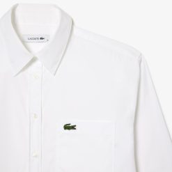 Chemises & Hauts | LACOSTE Chemise Oversize Avec Poche Poitrine