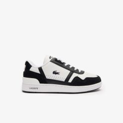 Sneakers | LACOSTE Sneakers T-Clip Homme Avec Imprime Graphique