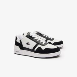 Sneakers | LACOSTE Sneakers T-Clip Homme Avec Imprime Graphique