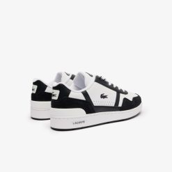 Sneakers | LACOSTE Sneakers T-Clip Homme Avec Imprime Graphique