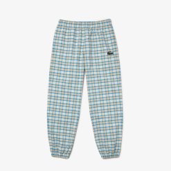 Pantalons & Shorts | LACOSTE Pantalon De Survetement Homme Lacoste A Carreaux