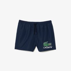 Maillots De Bain | LACOSTE Short De Bain Court Imprime Crocodile