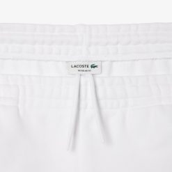 Pantalons & Shorts | LACOSTE Short Jogger En Molleton Avec Message Brode