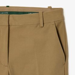 Pantalons & Shorts | LACOSTE Pantalon Chino Slim Fit En Coton Stretch