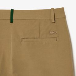 Pantalons & Shorts | LACOSTE Pantalon Chino Slim Fit En Coton Stretch