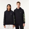 Sweatshirts | LACOSTE Sweatshirt A Capuche Avec Crocodiles Contrastes