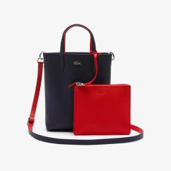 Sacs A Main & Cabas | LACOSTE Sac Cabas Reversible Anna En Toile